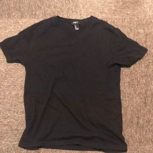 Black Men’s V Neck T-Shirt